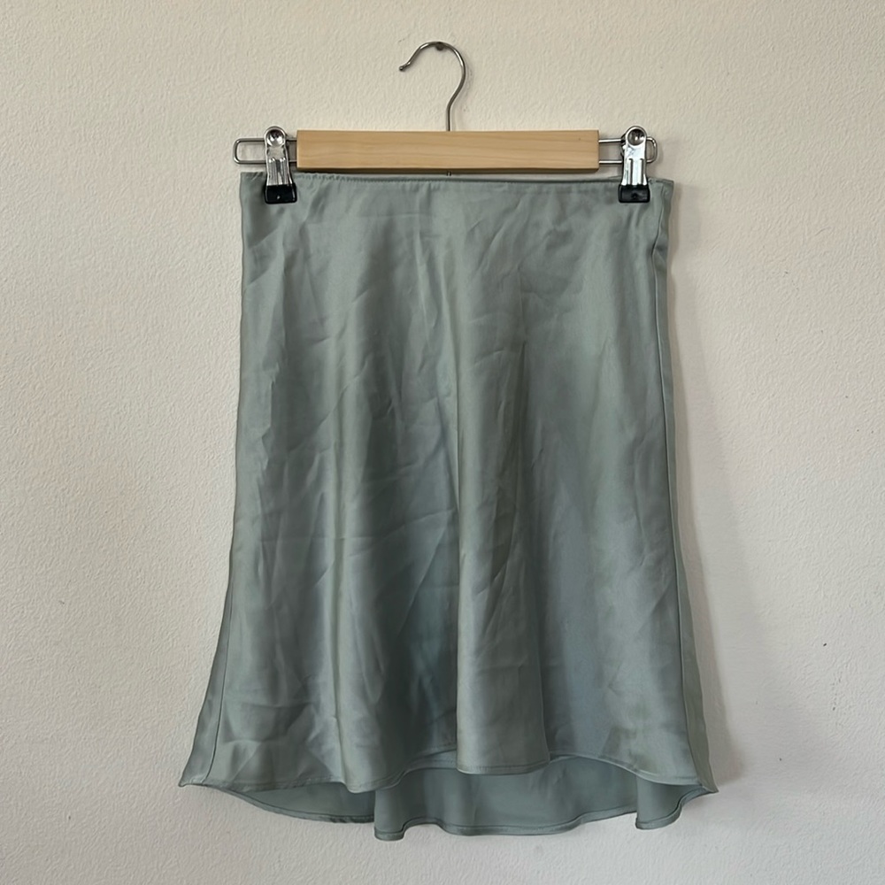Abercrombie silk mini skirt